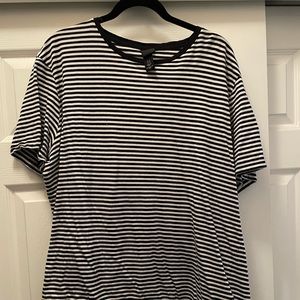H&M stripped tee shirt